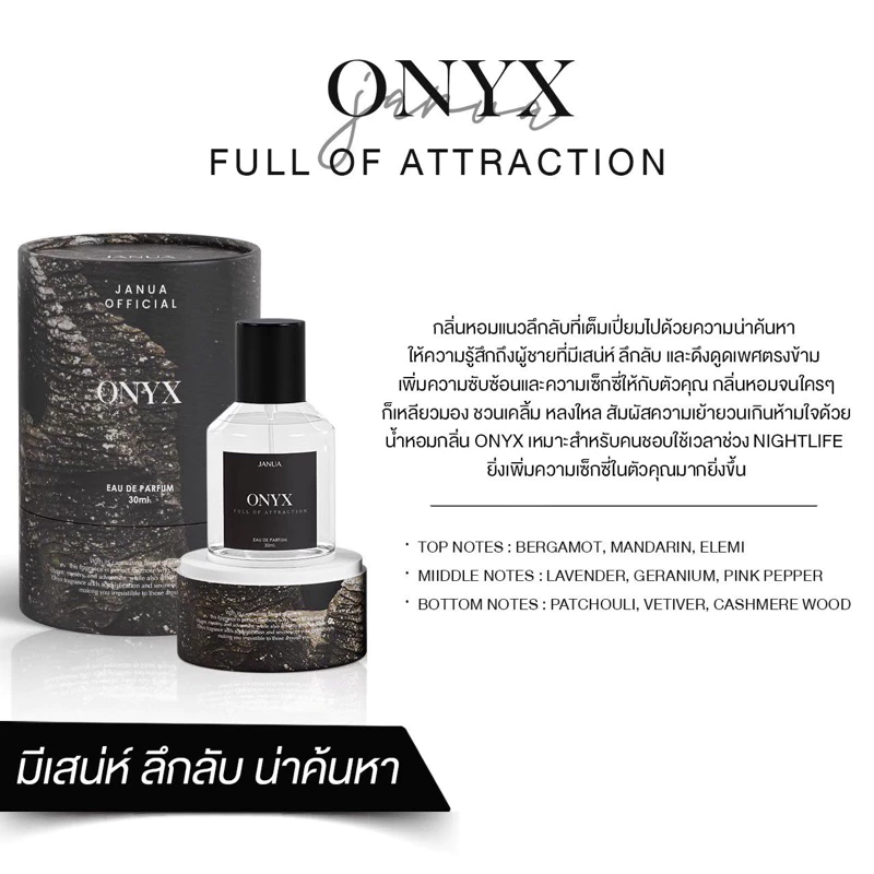 น้ำหอมแจนยัวร์ Janua คอลไข่ และน้ำหอมผู้ชายแจนยัวร์ thumbnail 7