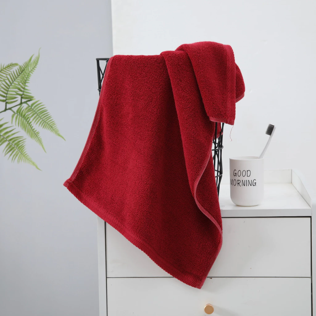ผ้าเช็ดผม Cotton100% 15x30 นิ้ว 3.7ปอนด์  ราคาส่ง thumbnail 5