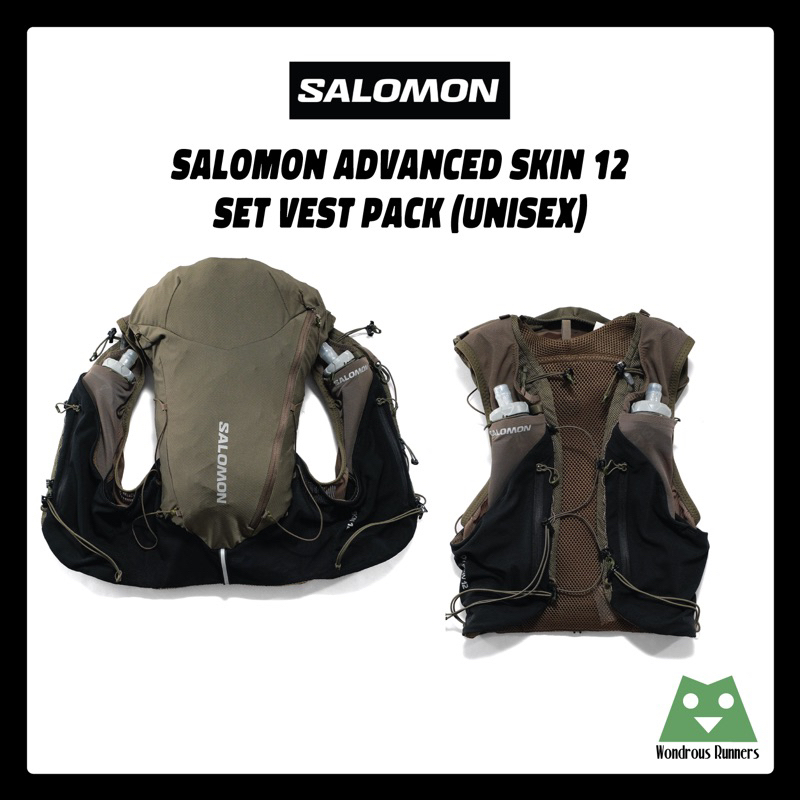 เป้น้ำ Salomon Adv Skin 12 Set Vest Pack - Grape Leaf/Black (Limited Edition - Color)