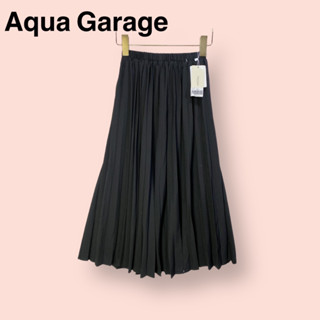 กระโปรง Aqua Garage พลีท  กระโปรงทรงสวยน่ารักมาก ไซด์ -  F   เอว 24-32 สะโพก 60+ ยาว 29 นิ้ว  พลีทสวย ผ้าสวย