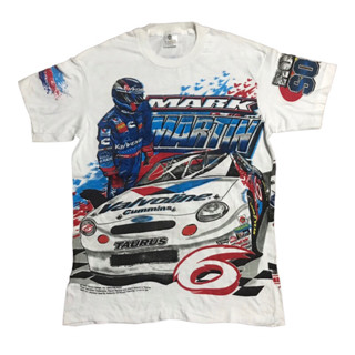 🔥เสื้อรถแข่ง Overprint NASCAR 🔥♦️ผ้า100%ฟอกเก่า ♦️Size (L)42-44 ยาว 28  (XL) อก 46-48 ยาว 29 โปรดแจ้งไซร้ในแชทน