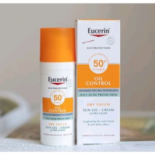 กันแดดEUCERIN SUN GEL-CREAM OIL CONTROL DRY TOUCH SPF50 50ML exp.09/2024