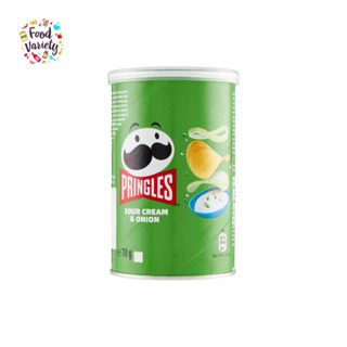 Pringles Sour Cream &amp; Onion 70g พริงเกิลส์ ซาวครีม และ หัวหอม 70 กรัม