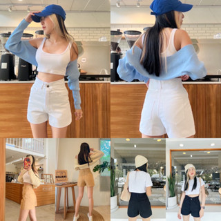 กางเกงขาสั้นรุ่น Shorts jeans ทรงสวยเนื้อผ้าดีมี3สี ใส่ไปCampingไม่ซ้ำใคร(มีเก็บเงินปลายทาง)