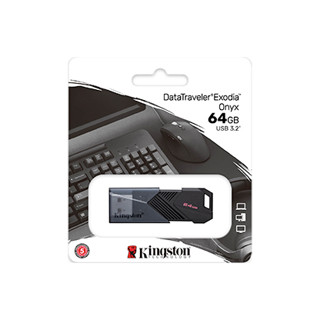 KINGSTON USB3.2 Gen1 DataTraveler Exodia Onyx  64GB