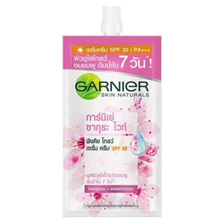 Garnier Sakura White Moisturizing Cream SPF30 7ml.