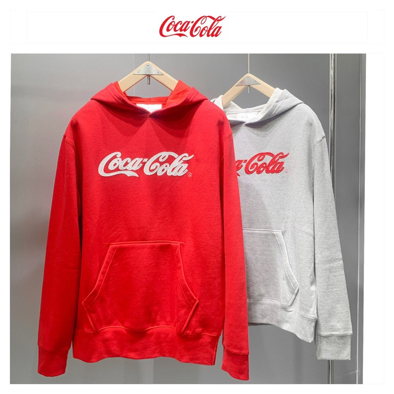เสื้อฮู้ด สเวตเตอร์ coke แบรนด์🎗️Coca Cola🎗️แท้💯% (TS185)