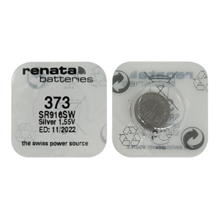 Renata 373 SR916SW ถ่านนาฬิกา 1.55V ของแท้ 1 ก้อน