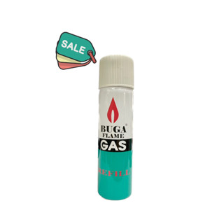 แก๊สกระป๋อง สำหรับเติมไฟแช๊ค BUGA GAS 50g. (ราคาต่อ1กระป๋อง)