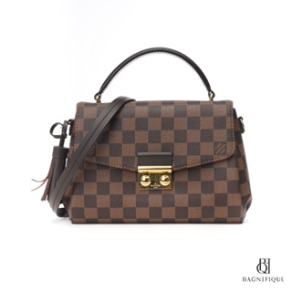 LV CROISETTE BROWN DAMIER DAMIER CANVAS GHW