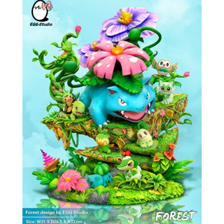 พรีออเดอร์ EGG Studio Pokemon grass family Forest - Pokemon