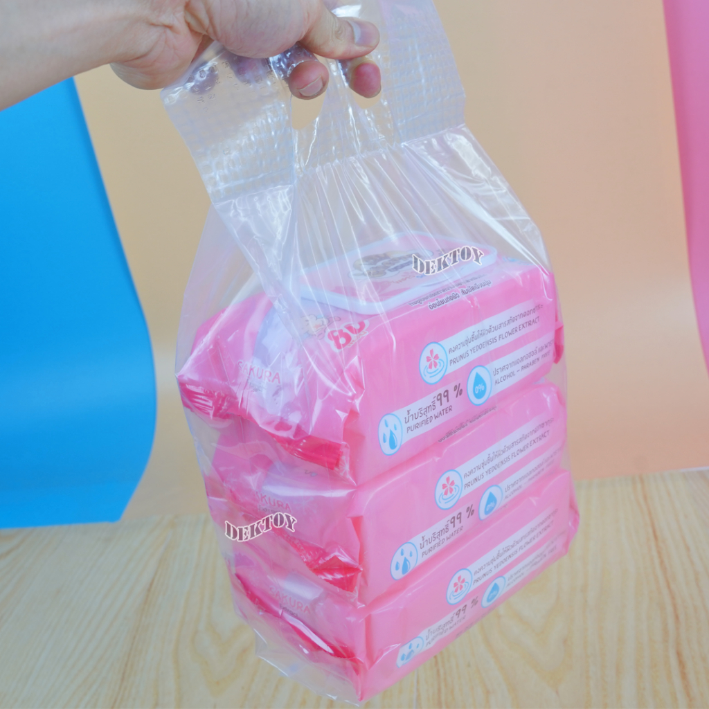 6 ห่อ ทิชชู่เปียก Cherry Baby ทิชชู่เปียกเชอรี่เบบี้ Baby รูปที่ 2