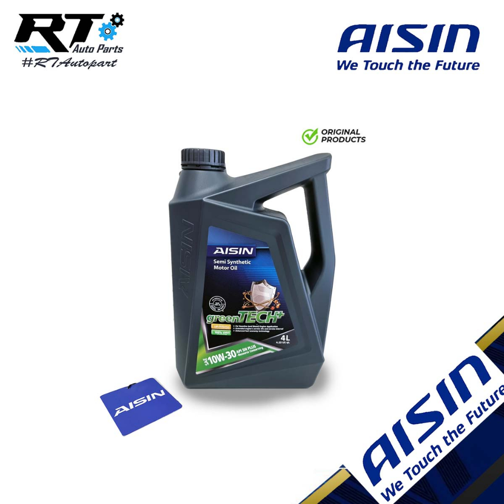 AISIN น้ำมันเครื่อง Aisin กึ่งสังเคราะห์ 10w30 / 10w-30 เบนซิน Semi-Synthetic / น้ำมันเครื่อง ไอชิน 