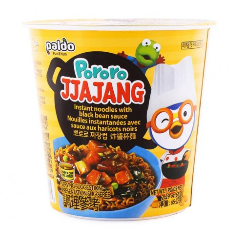 Paldo Pororo Jjajang cup พาลโด โพโรโระ จาจังคัพนูดเดิ้ล 65g