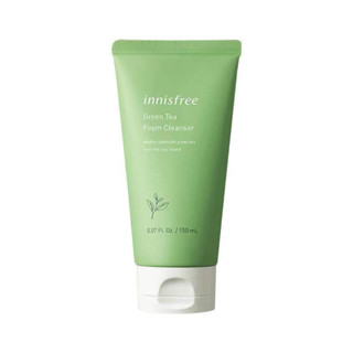 ซื้อ 1 แถม 1 Innisfree Green Tea Foam Cleanser 150 ml. โฟมล้างหน้า ขจัดสิ่งสกปรก ลดความันบนใบหน้า อ่อนโยน