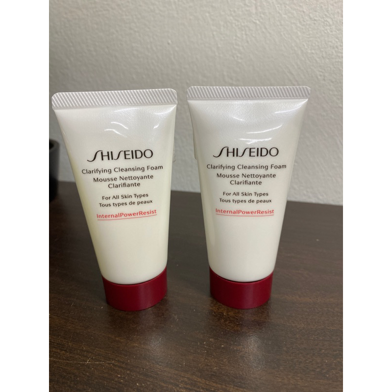 💖เข้าเเล้ว💖 Shiseido Deep cleansing foam mousse nettoyante Clarifiante 15ml