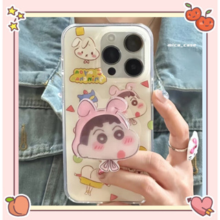 🐱‍🐉จัดส่งภายใน 24 ชม🌹 เคสไอโฟน 11 12 13 14 Pro Max เครยอนชินจัง การ์ตูน ความนิยม แฟชั่น Case for iPhone ผลิตภัณฑ์ร้อน