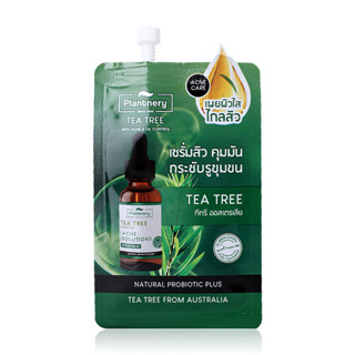 Plantnery Tea Tree Probiotic Intense Serum 7ml เซรั่มทีทรี โปรไบโอติก แบบซอง