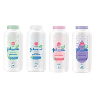 (200 กรัม) Johnsons Cornstarch Baby Powder จอห์นสัน แป้งเด็ก คอร์นสตาร์ช เบบี้ พาวเดอร์ มี 4 สูตร