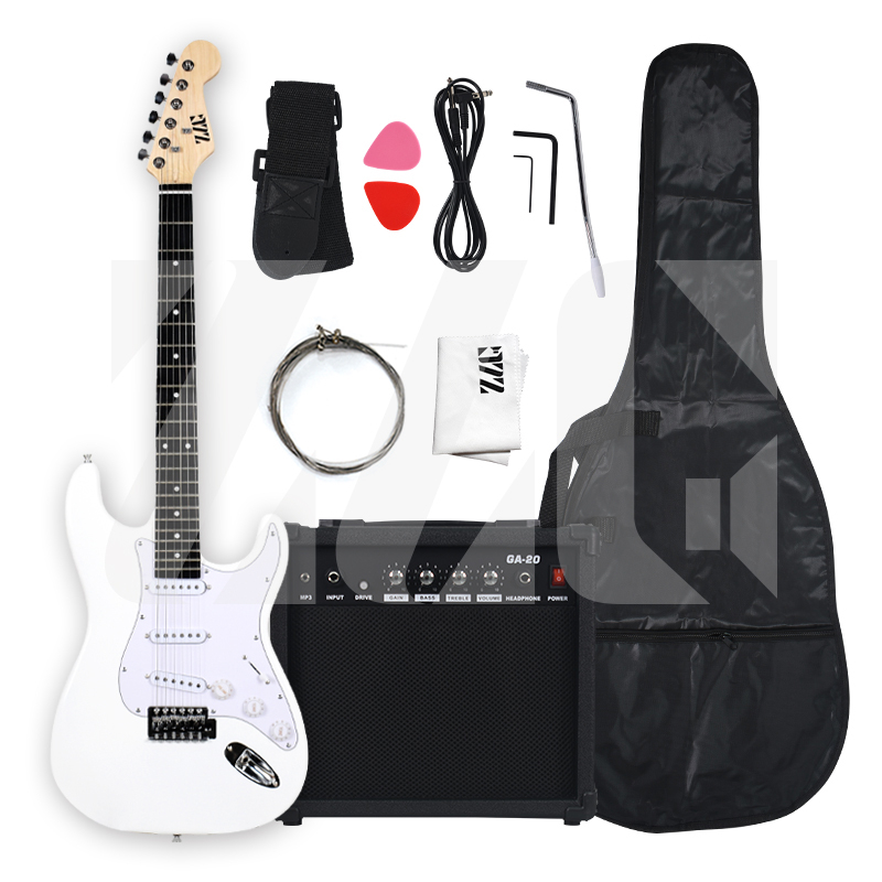 กีตาร์ไฟฟ้า ZLG ST ใส่ Pickup Ainico | สำหรับมือใหม่ เซตสมบูรณ์ | ส่งฟรี-ส่งเร็ว