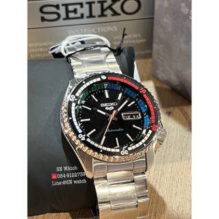 รุ่นใหม่!!!NEW SEIKO 5 SPORT REGETTA🎄🖤💚❤️ Special EDITION 55th ANNIVERSARY  Automatic  -รุ่น SRPK13K