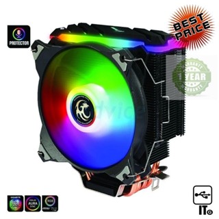 CPU COOLER TSUNAMI TSS-6000 ARGB พัดลม ซิงค์ระบายความร้อน ประกัน 1Y พัดลมซีพียู พัดลมระบายความร้อน ฮีทซิ้ง ระบายอากาศ