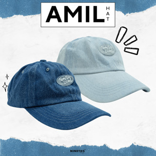 Nineties Design_ Hat_Amil_หมวกแก็ปยีนส์สุดเท่