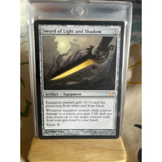 การ์ด MTG Sword of Light and Shadow Artifact Magic the Gathering EDH รุ่น Modern Master สภาพ Nm