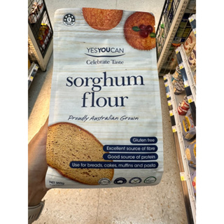 แป้งข้าวฟ่าง ตรา เยสยูแคน 375 G. Sorghum Flour ( Yes You Can Brand ) ซอร์กัม ฟลาว