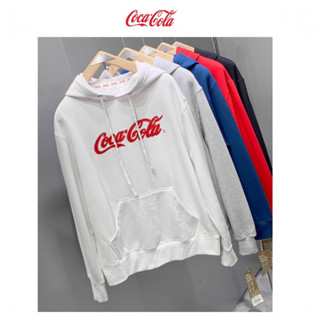 เสื้อฮู้ด สเวตเตอร์ coke หมวกฮู้ดโค้ก แบรนด์🎗️Coca Cola🎗️แท้💯% (WY192)