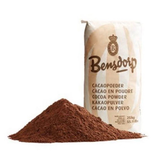 สินค้าใหม่ ผงโกโก้เข้ม Bensdorp 1กก. ไขมัน 22-24% (Premium Cocoa Powder Dark)