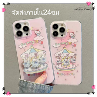 🎐จัดส่งภายใน24ชม🎐เคส for iPhone 11 14 Pro Max Case for iPhone 12 13 ป้องกันการตก การป้องกัน พร้อมขาตั้ง การ์ตูน น่าสนใจ