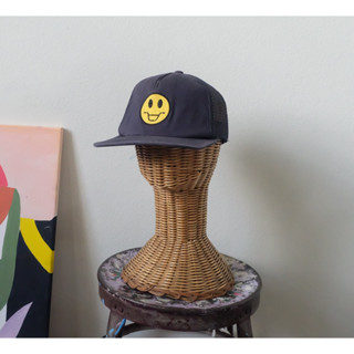 หมวก Smiley Trucker Cap สีกรม มือสอง ของแท้