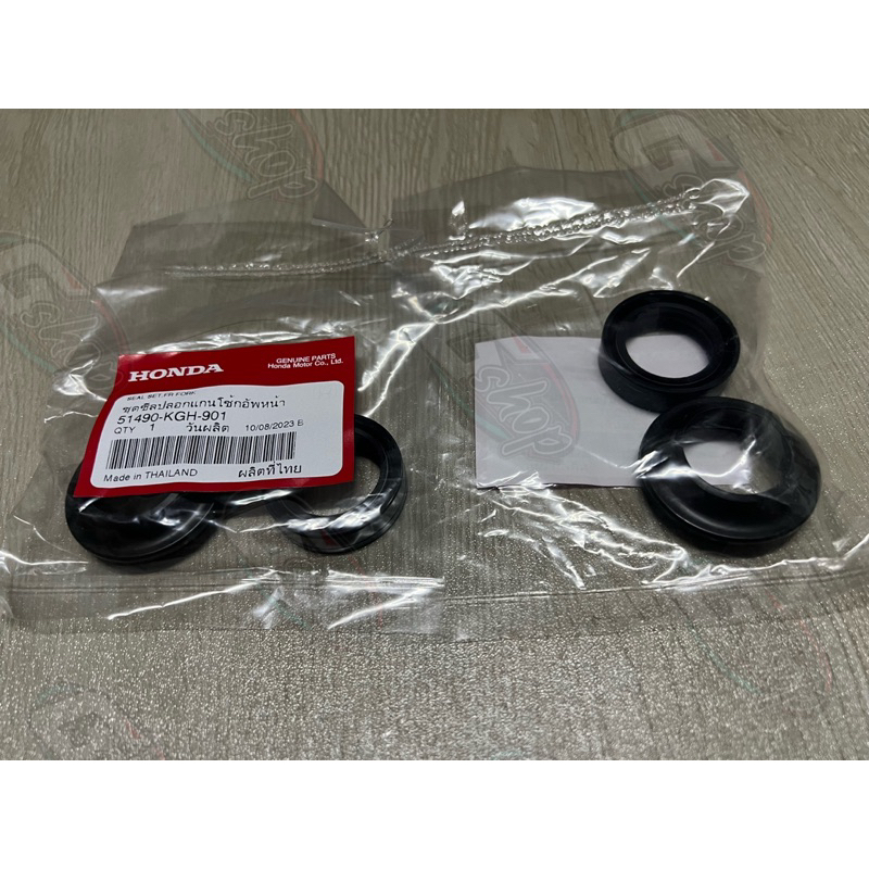(ราคาข้างละ) ซีลโช๊คหน้า Wave125/เวฟ125 ทุกรุ่น แท้เบิกศูนย์ Honda 100% (51490-KGH-901)
