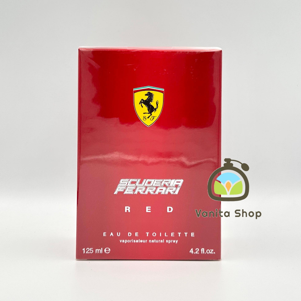 น้ำหอมแท้ Ferrari red for Men EDT 125 ml.