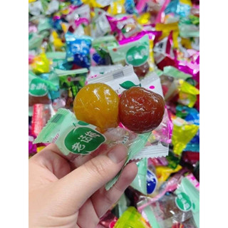 บ้วยผลไม้คละรส อร่อยทุกเม็ด มีให้เลือกในขนาด 500 กรัม และ 1000 กรัมครับ! 🍒🍓🍇🫐🍋