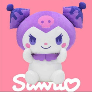 [⭐แท้/ญี่ปุ่น] Kuromi Melty Yurukawa Sanrio Characters Super Large Plush ตุ๊กตาคุโรมิ ซานริโอ้