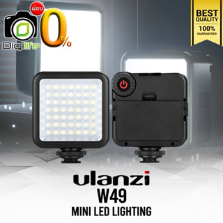 Ulanzi LED W49 Mini LED 6000K Video Light ไฟวิดีโอ Live สด ถ่ายภาพ / digilife installment