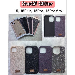 "พร้อมส่ง"case OneGif Glitter i15/15Plus/15Pro/15Promax