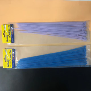 (ยกโหล 12 ชิ้น) No.332 เคเบิ้ลไท สายรัดพลาสติก cabletie สีขาว สีดำ คละสี ทักแชท