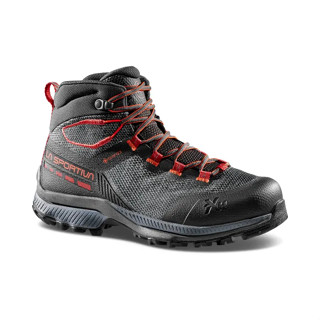 LA SPORTIVA TX HIKE MID GTX WOMEN สี CARBON/CHERRY TOMATO - รองเท้าเดินป่า