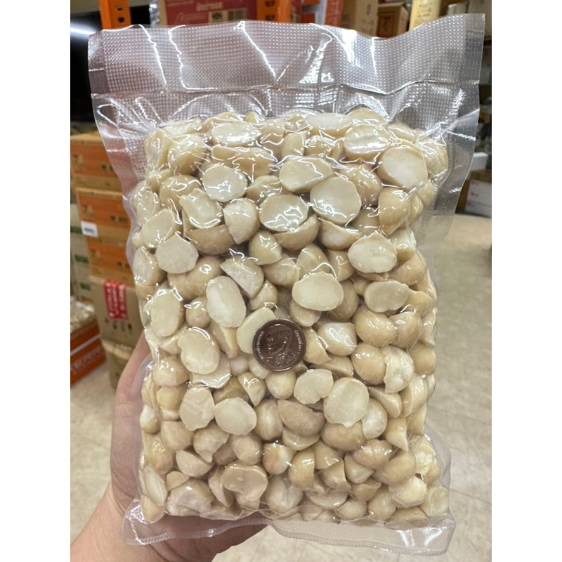 แมคคาเดเมียซีกจัมโบ้อบเกลือ 500g