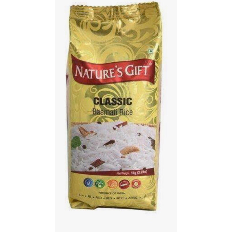 basmati rice nature gift  brand 1 kg