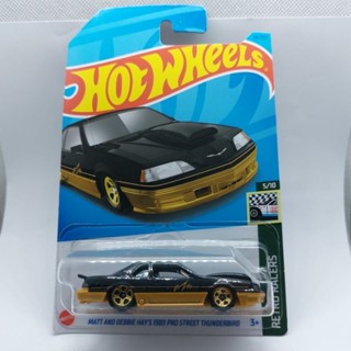 รถเหล็ก Hotwheels MATT AND DEBBIE HAYS 1988 PRO STREET THUNDERBIRD (ib45)