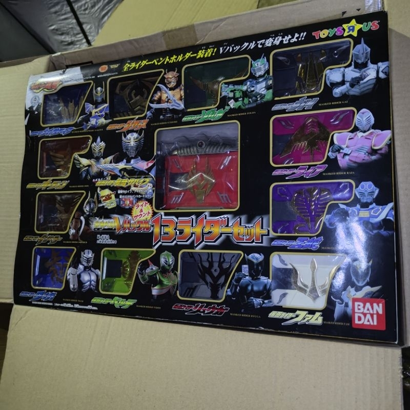 เข็มขัดริวคิ 13 ไรเดอร์ Masked Kamen Rider Ryuki Belt มือ 1 #ToyShow4K