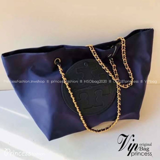 TB Ella Chain Tote 32cm / TORY TOTE NYLON BAG  พร้อมส่ง 4 สี กระเป๋าสะพายทรงโท้ท จุของได้เต็มที่ น้ำหนักเบา