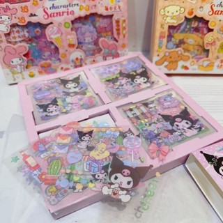 ชุดสติกเกอร์ ลายSanrio สุดน่ารัก กล่อง 32 แผ่น