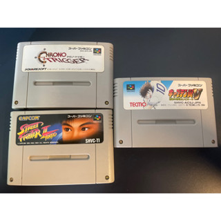 Super Famicom ซึบาสะ / SF ll turbo / Chrono trigger สภาพดี เหมารวม3ตลับ