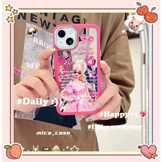 🐱‍🐉จัดส่งภายใน 24 ชม🌹 เคสไอโฟน 11 12 13 14 Pro Max พื้นผิวกระจก ความนิยม สาวน่ารักหัวใจ Case for iPhone ผลิตภัณฑ์ร้อน