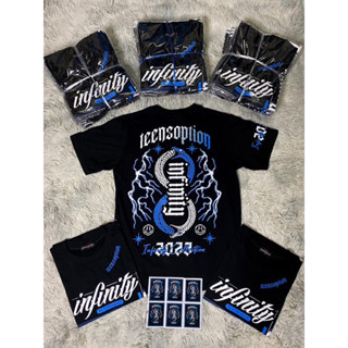 เสื้อInfinityสายฟ้า X Snake ของแท้ พร้อมสติกเกอร์ พร้อมส่งชาย-หญิง